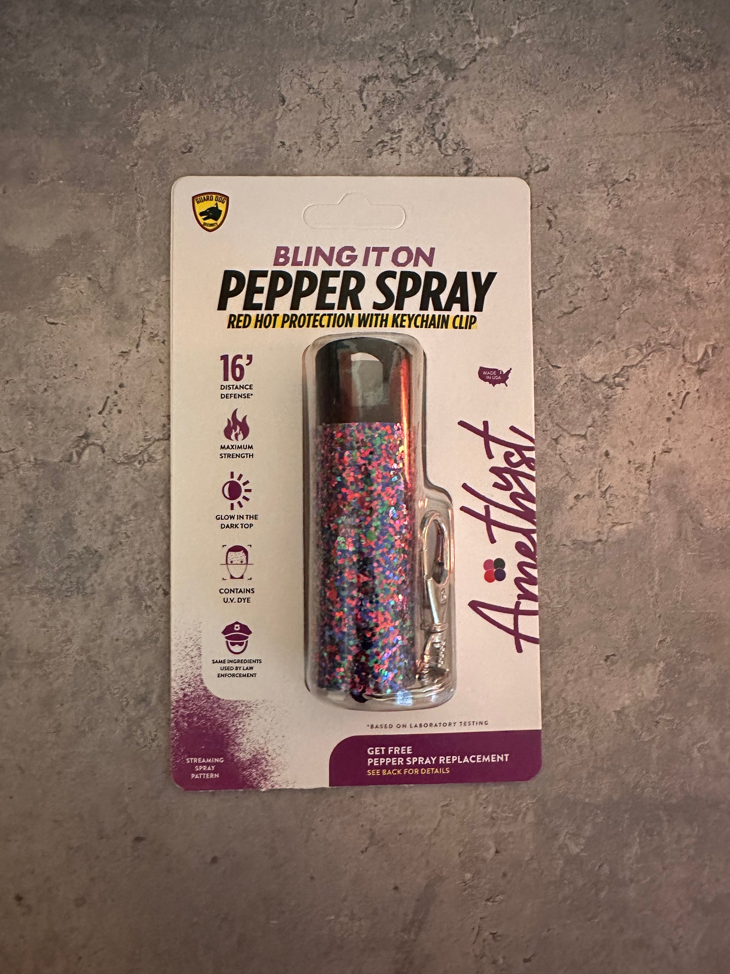 Bling Glitter Pepper Spray