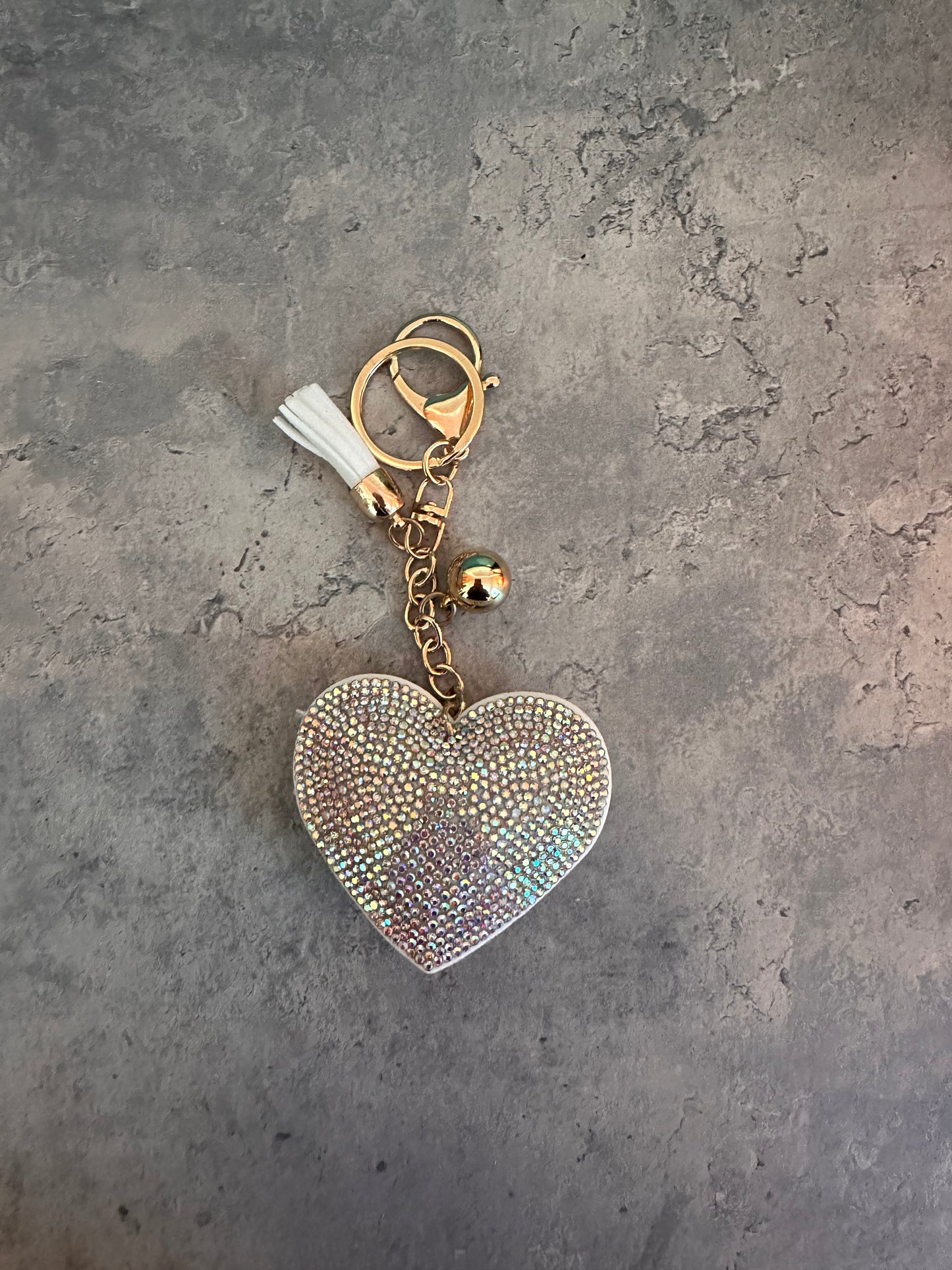 Bling Heart keychain