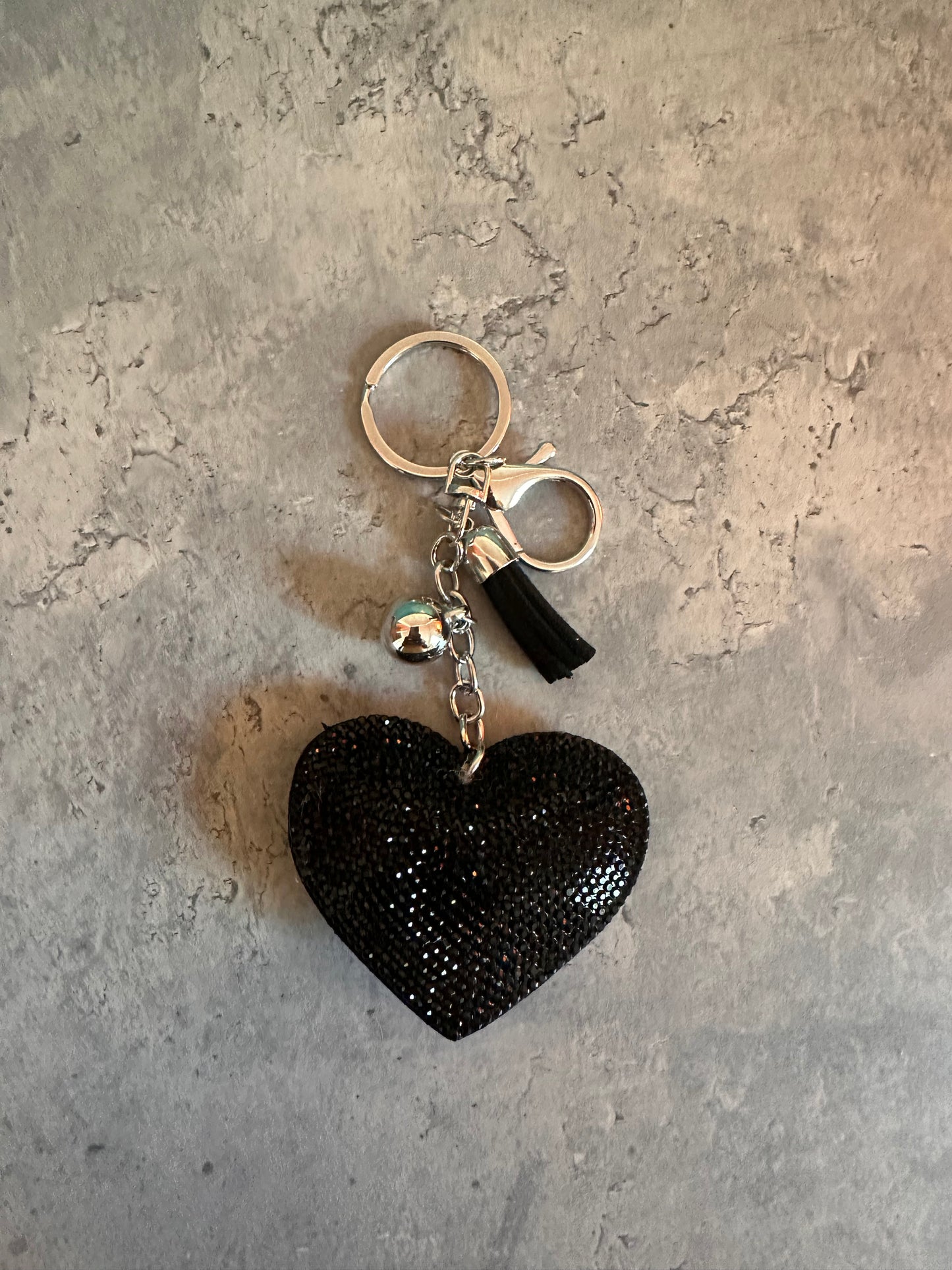 Bling Heart keychain