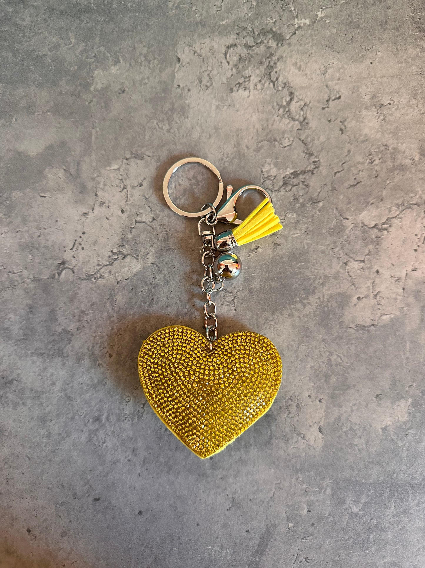 Bling Heart keychain
