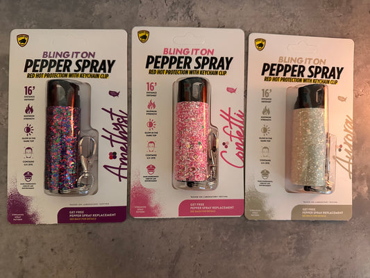 Bling Glitter Pepper Spray